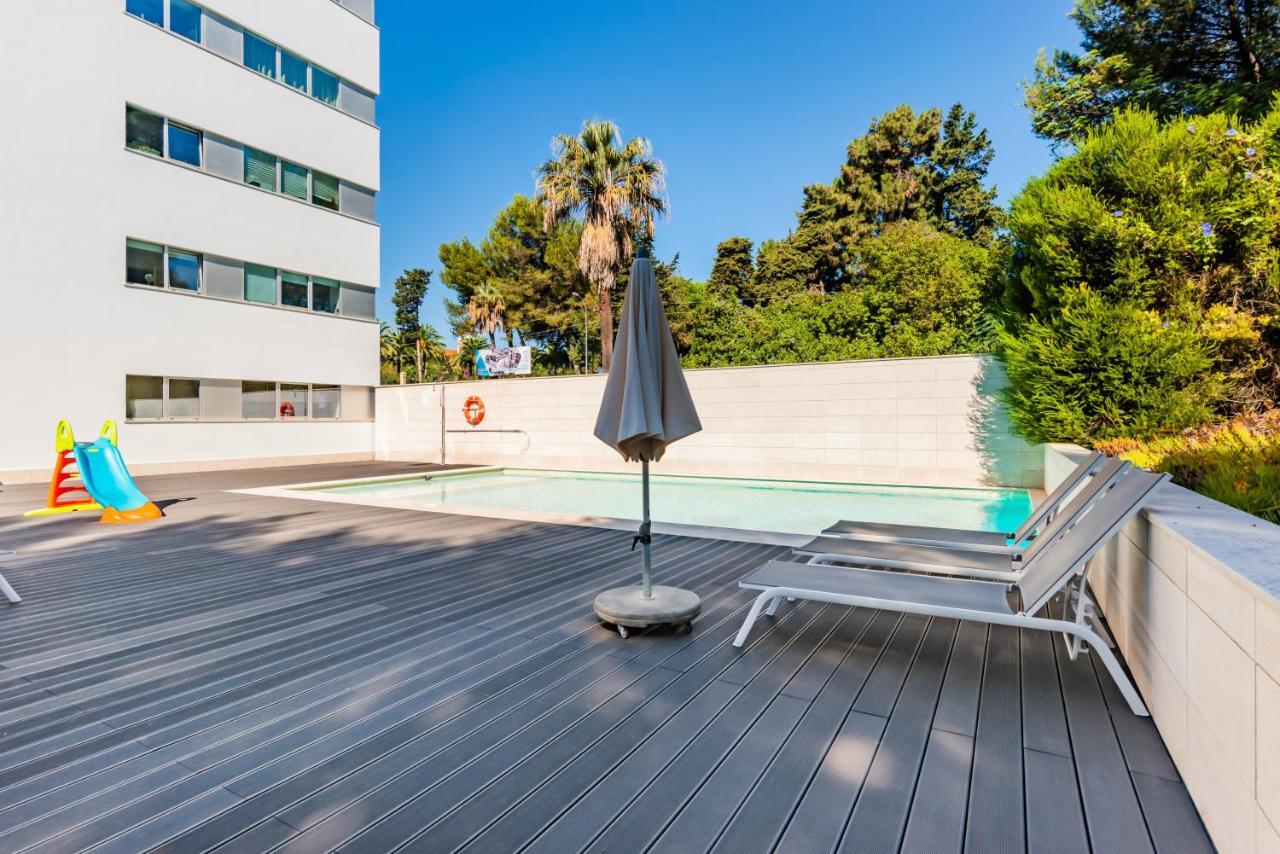 Oeiras Elegant Retreat With Poolアパートメント エクステリア 写真